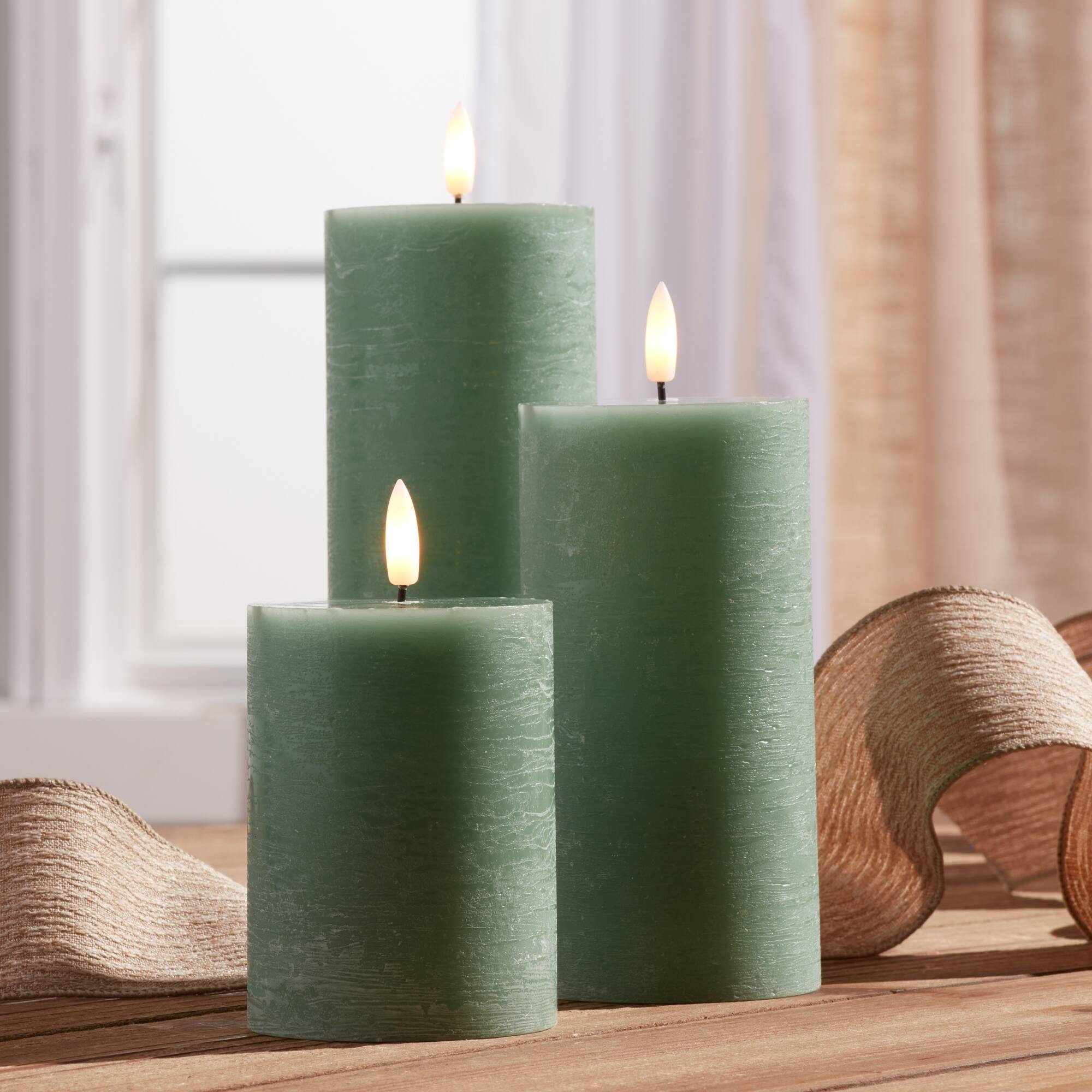 3" x 6" FIA WICK Pillar Candles
